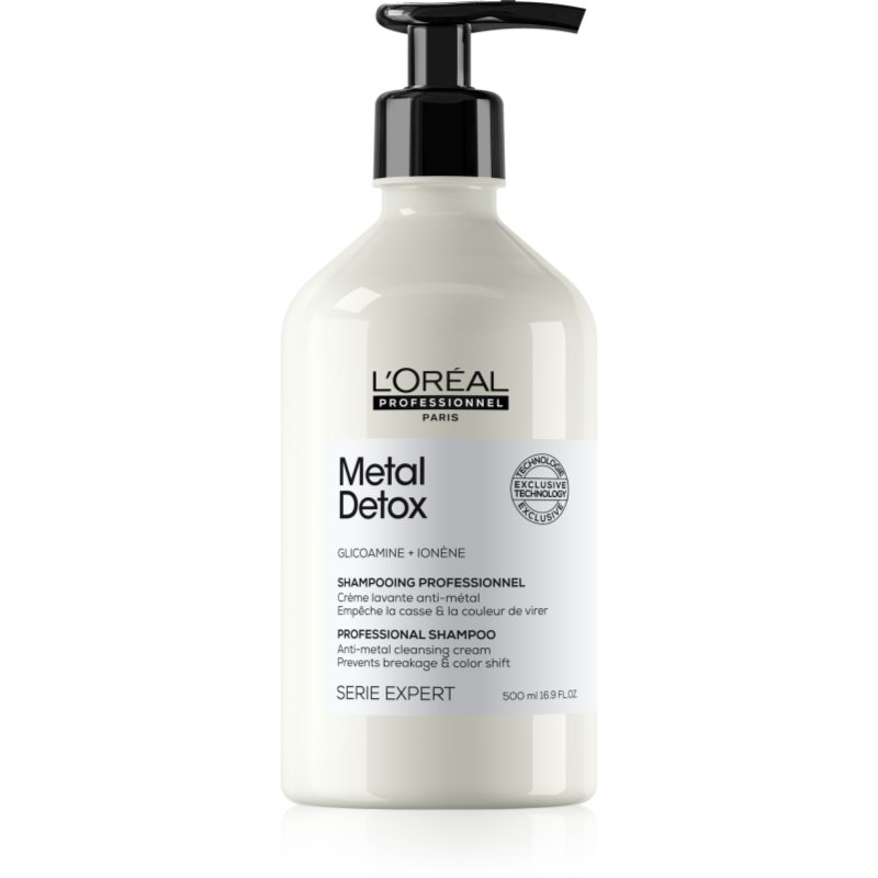 L’Oréal Professionnel Serie Expert Metal Detox mélyen tisztító sampon a festett és károsult hajra 500 ml-Ár