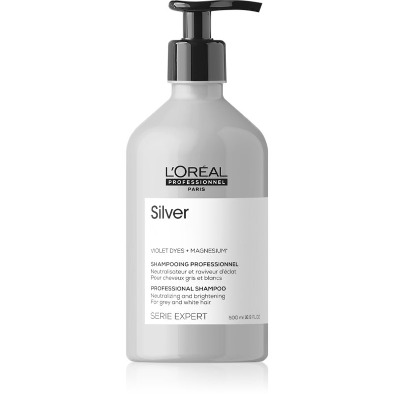 L’Oréal Professionnel Serie Expert Silver ezüst sampon  ősz hajra 500 ml-Ár