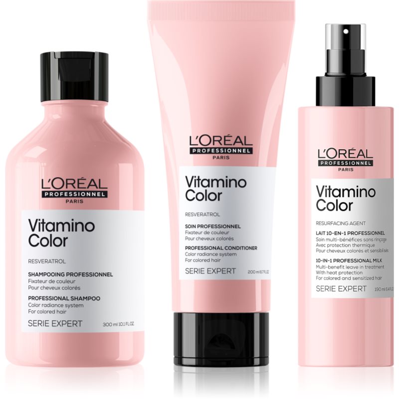 L’Oréal Professionnel Serie Expert Vitamino Color takarékos kiszerelés festett hajra-ár