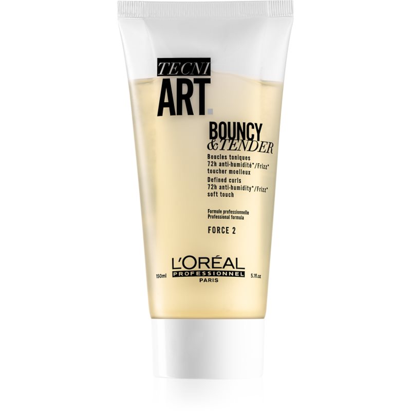 L’Oréal Professionnel Tecni.Art Bouncy & Tender kétfázisú gél krém göndör hajra 150 ml-Eredeti