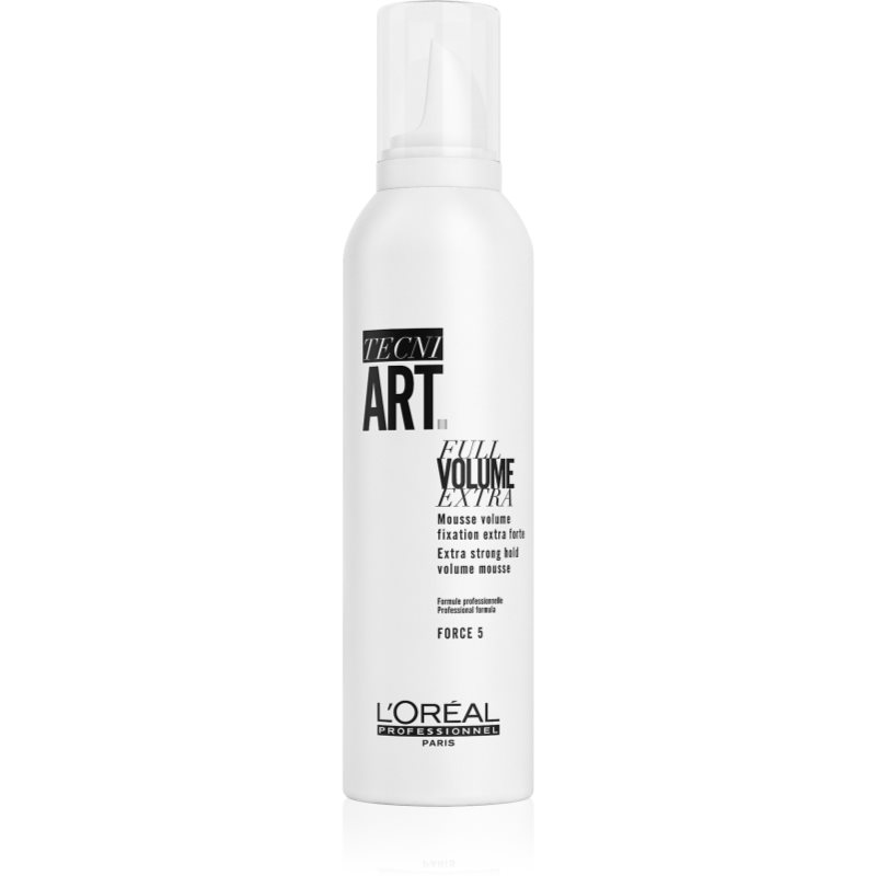 L’Oréal Professionnel Tecni.Art Full Volume Extra dús frizurát biztosító erős fixáló hab 250 ml-Eredeti