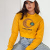 LUNA női crop top sárga Dstreet