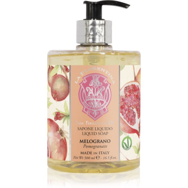 La Florentina Pomegranate Liquid Soap természetes folyékony kézszappan 500 ml-Ár