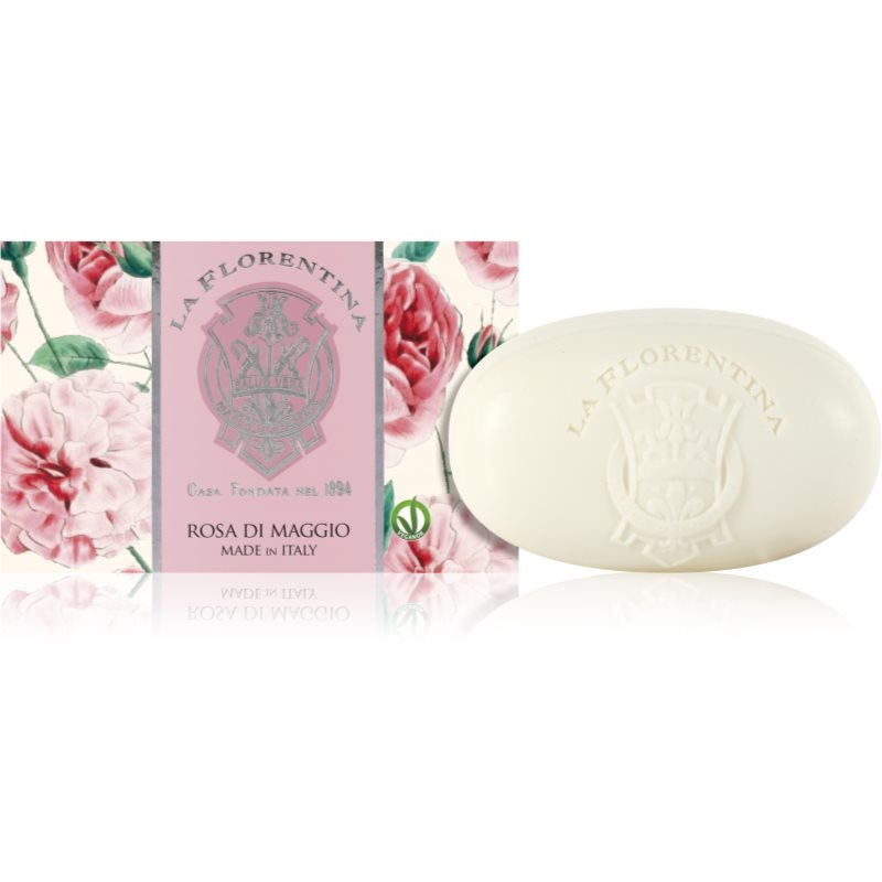 La Florentina Rose of May Bath Soap természetes szilárd szappan száraz bőrre 300 g-Ár