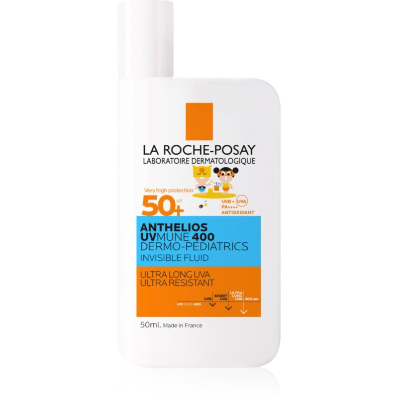 La Roche-Posay Anthelios Dermo-Pediatrics gyengéd védő folyadék SPF 50+ 50 ml-Ár
