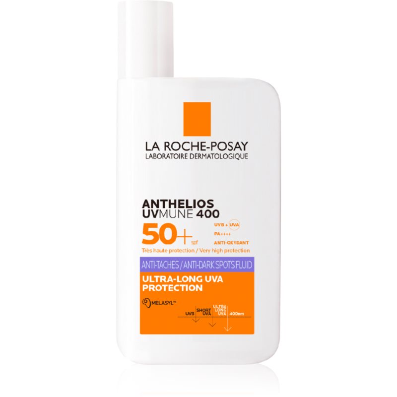 La Roche-Posay Anthelios UVMUNE 400 folyadék a pigmentfoltok ellen SPF 50+ 50 ml-ár