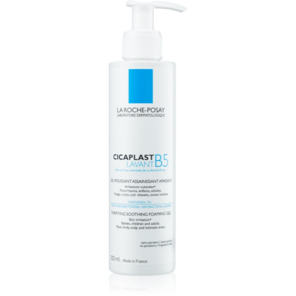 La Roche-Posay Cicaplast Lavant B5 nyugtató és tisztító géles hab 200 ml-Ár