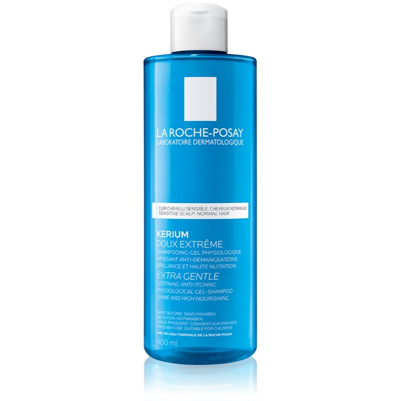 La Roche-Posay Kerium gyengéd fiziológiás géles sampon normál hajra 400 ml-Eredeti