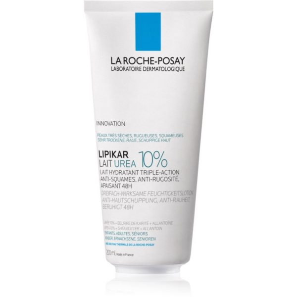 La Roche-Posay Lipikar Lait Urea 10% nyugtató testápoló tej a nagyon száraz bőrre 200 ml-Ár