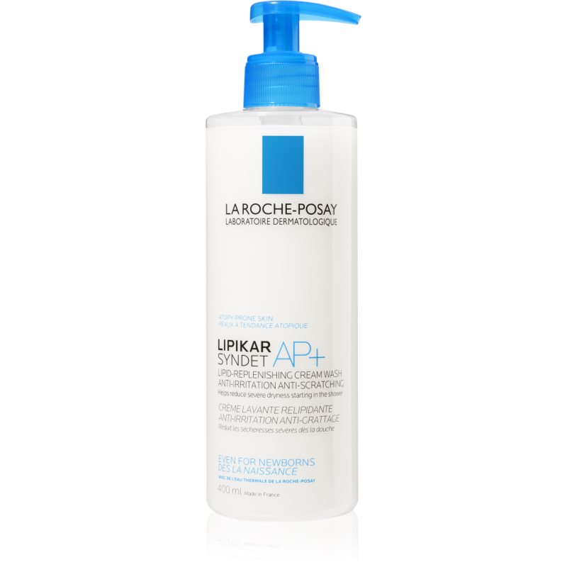 La Roche-Posay Lipikar Syndet AP+ krémes tisztító gél irritáció és viszketés ellen 400 ml-Eredeti
