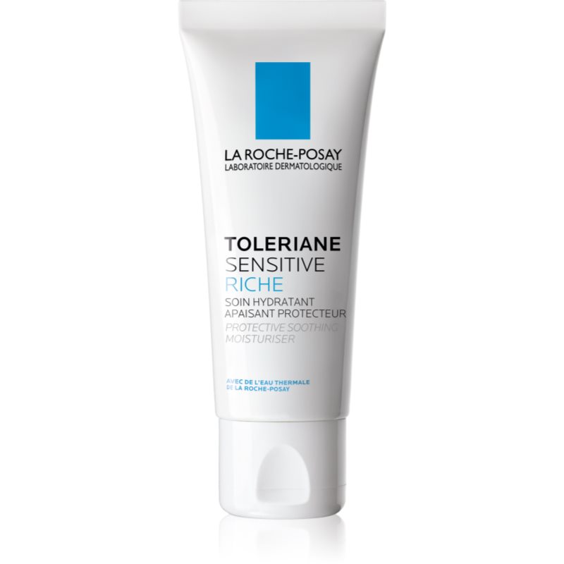 La Roche-Posay Toleriane Sensitive Rich prebiotikus hidratáló krém a bőr érzékenységének enyhítésére 40 ml-Eredeti