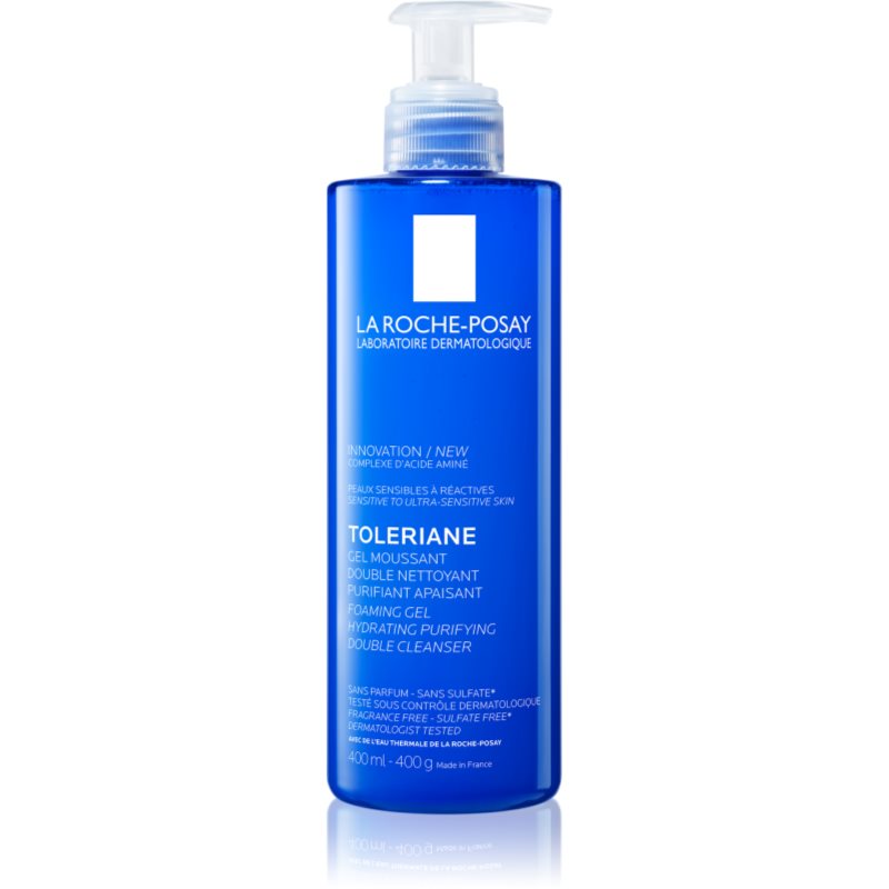 La Roche-Posay Toleriane tisztító habzó gél az érzékeny arcbőrre 400 ml-Ár