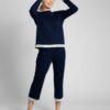 LaLupa női blúz LA040 Navy Blue