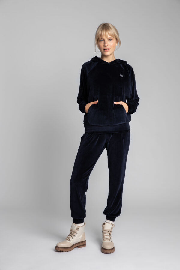 LaLupa női kapucnis pulóver LA013 Navy Blue