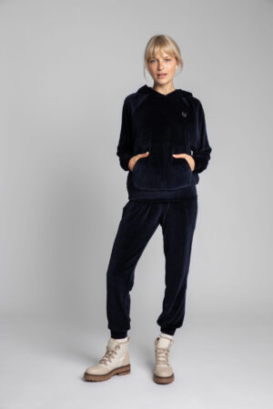 LaLupa női kapucnis pulóver LA013 Navy Blue