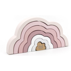 Label Label Rainbow Puzzle Cloud összecsukható szivárvány Pink 1 db-Ár