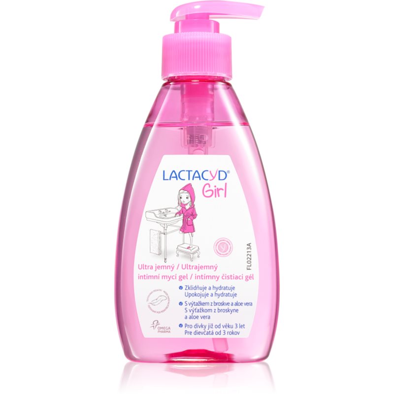 Lactacyd Girl gyengéd tisztító gél intim higiéniára 200 ml-Eredeti