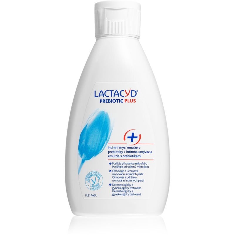 Lactacyd Prebiotic Plus tisztító emulzió intim higiéniára 200 ml-Eredeti