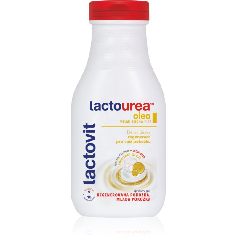 Lactovit LactoUrea Oleo regeneráló tusfürdő gél a nagyon száraz bőrre 300 ml-Ár