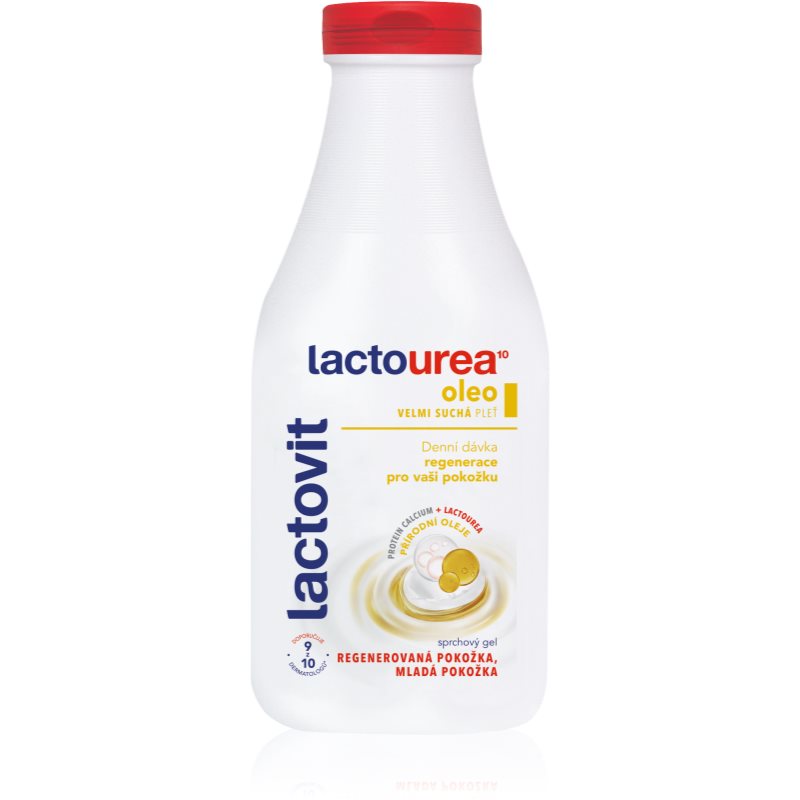 Lactovit LactoUrea Oleo regeneráló tusfürdő gél a nagyon száraz bőrre 500 ml-Ár
