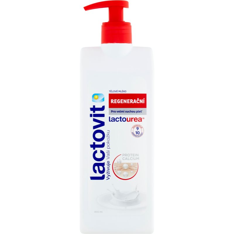 Lactovit LactoUrea regeneráló testápoló tej pumpás 400 ml-Eredeti