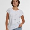 Ladies Cocktail O'Clock Tee white