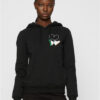 Ladies Kicks Love EMB Hoody Black