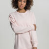 Ladies Oversize Crewneck pink