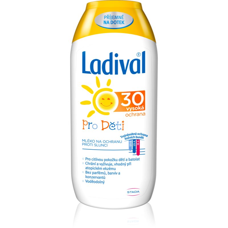 Ladival Kids gyermek napozótej SPF 30 200 ml-Eredeti