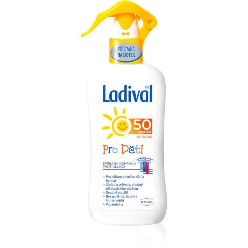Ladival Kids gyermek spray a napozáshoz SPF 50 200 ml-Eredeti