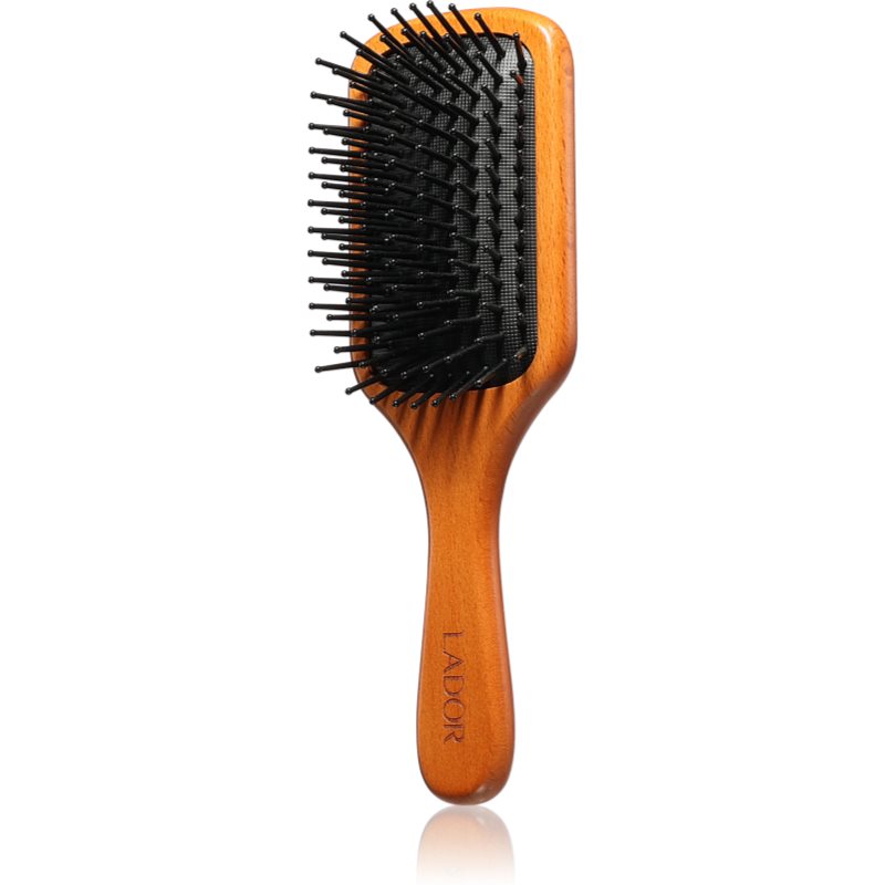 La'dor Middle Wooden Paddle Brush fa hajkefe 1 db-Ár