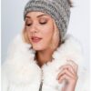 Lady's winter cap - beige