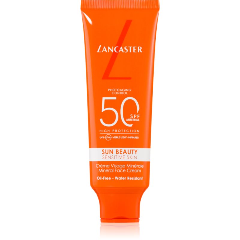 Lancaster Sun Beauty Mineral Face Cream napozó krém az arcra SPF 50 50 ml-ár