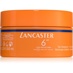 Lancaster Sun Beauty Tan Deepener védő tonizáló gél SPF 6 200 ml-Eredeti