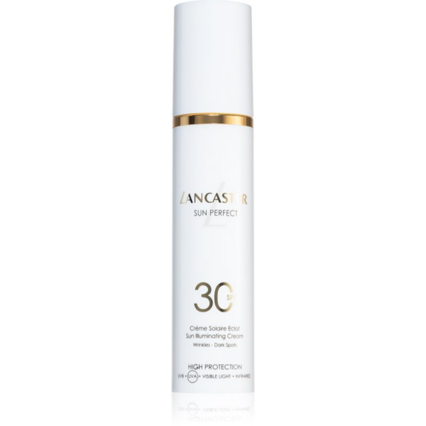 Lancaster Sun Perfect Sun Illuminating Cream élénkítő nappali krém a ráncok és a sötét foltok ellen SPF 30 50 ml-Ár