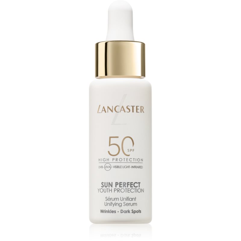 Lancaster Sun Perfect Unifying serum SPF 50 szérum egységesíti a bőrszín tónusait SPF 50 30 ml-ár
