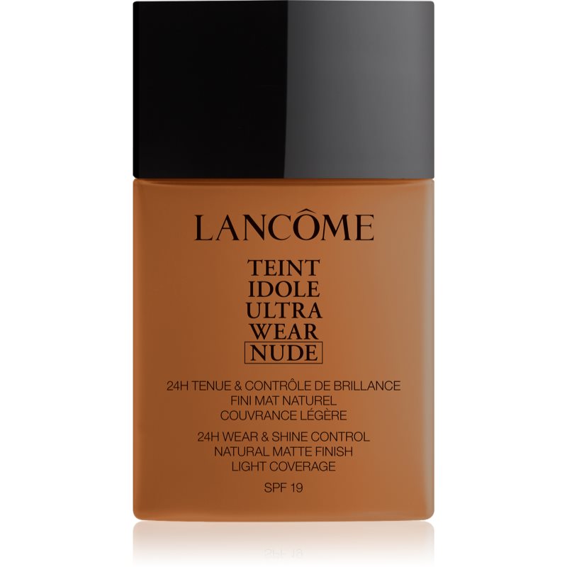 Lancôme Teint Idole Ultra Wear Nude könnyű mattító alapozó árnyalat 11 Muscade 40 ml-Eredeti