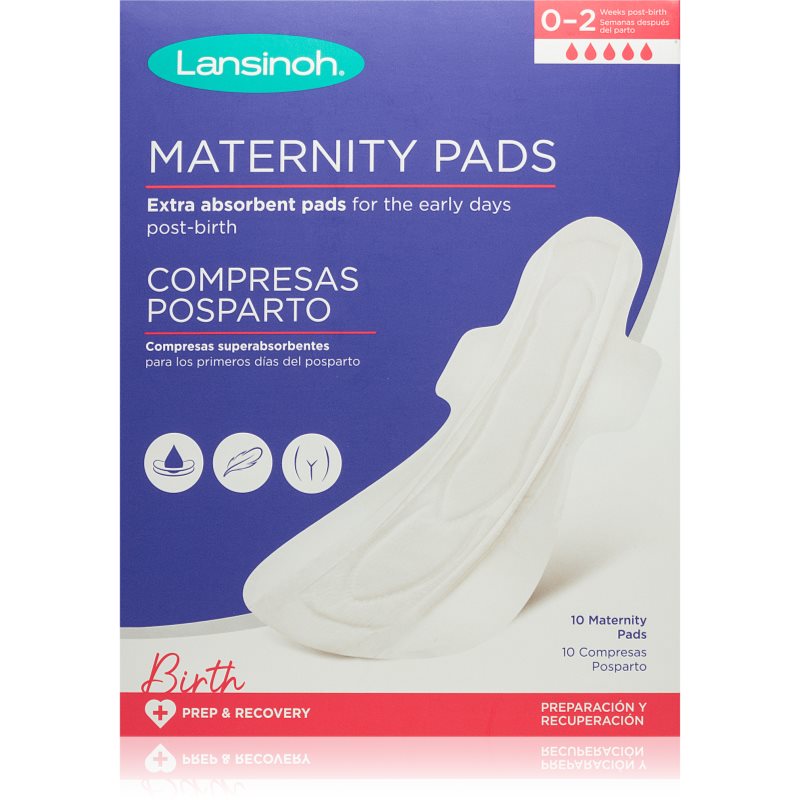 Lansinoh Maternity Pads 0-2 weeks szülés utáni betétek 10 db-Ár