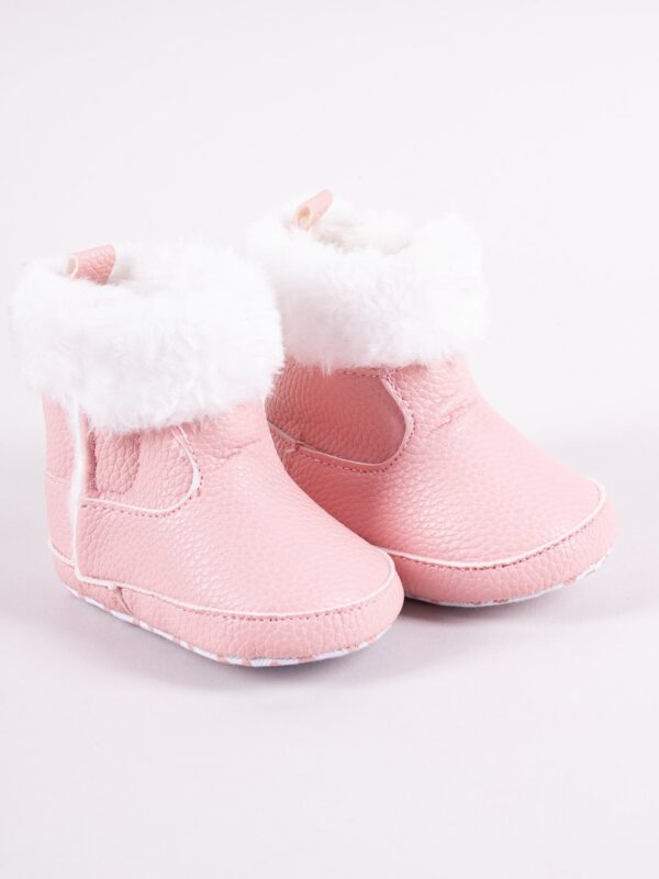 Lányka csizma Yoclub Yoclub_Velcro_Strappy_Girls'_Boots_OBO-0185G-0500_Pink