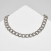 Large Chain Necklace - Silver Color