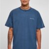 Large Small Spaceblue Embroidery T-Shirt
