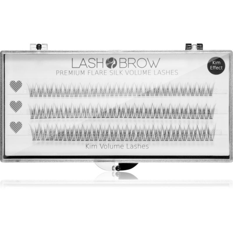 Lash Brow Premium Flare Silk Lashes műszempillák Kim Volume Lashes 1 db-Ár