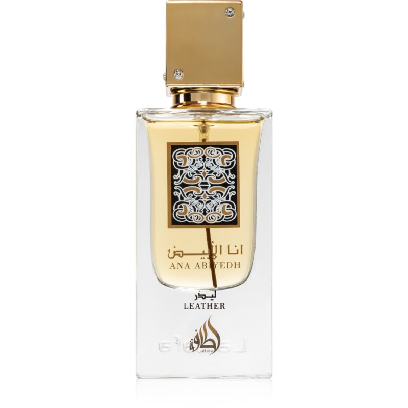 Lattafa Ana Abiyedh Leather Eau de Parfum uraknak 60 ml-Ár