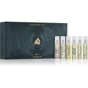 Lattafa Discovery Set Vol. 1 szett unisex 6x4 ml