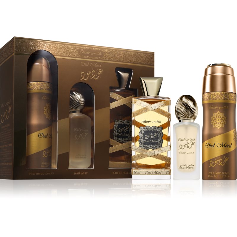 Lattafa Oud Mood Elixir ajándékszett unisex 1 db