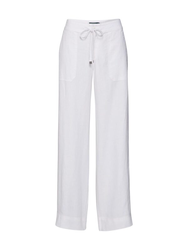 Lauren Ralph Lauren Nadrág 'JOVONIE-WIDE LEG-PANT'  fehér