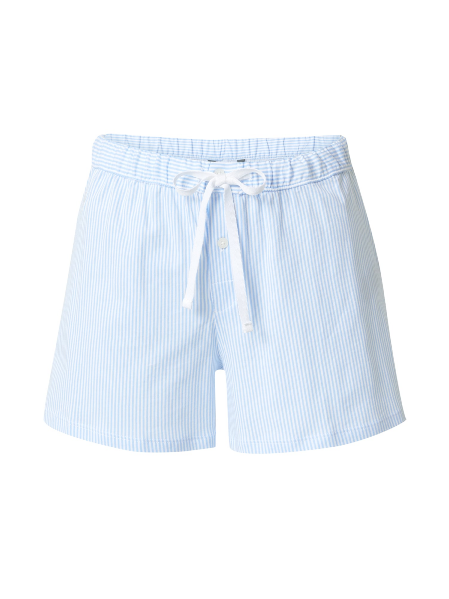 Lauren Ralph Lauren Pizsama nadrágok  világoskék / fehér-Hungary