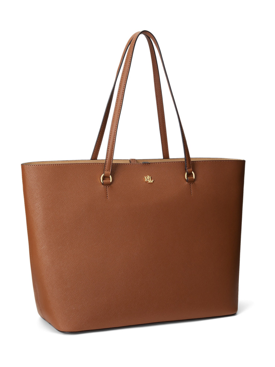 Lauren Ralph Lauren Shopper táska 'Karly'  barna / arany-Ár