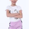 Lavender Girls' Shorts