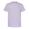 Lavender Men's Combed Cotton T-shirt Iconic Sleeve Fruit of the Loom